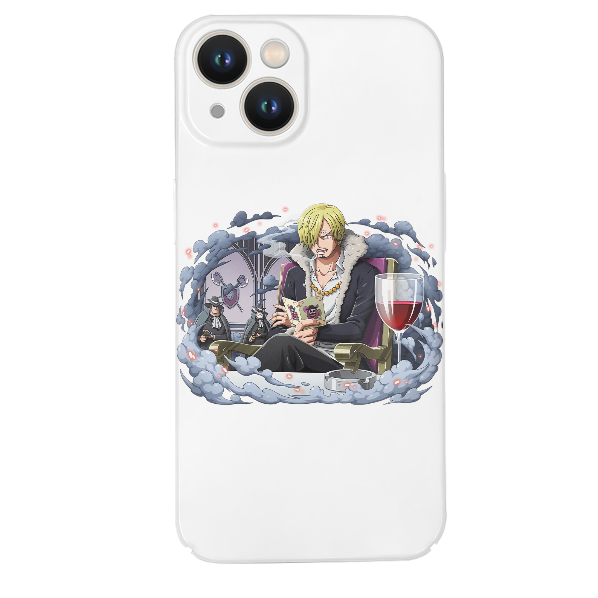 （画像用） ワンピース サンジ ONE PIECE Sanji 【iPhone 14シリーズ対応】ハードケース